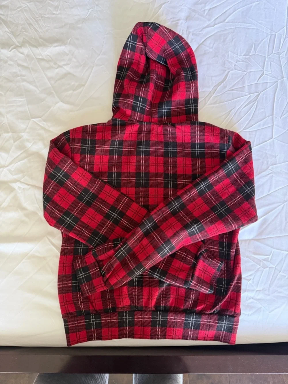 Brandy Melville plaid zip up